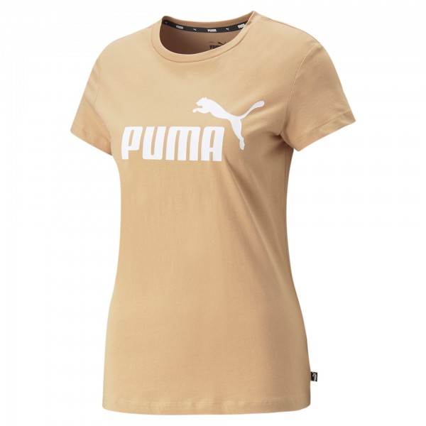 Puma ESS Logo Damen T-Shirt 586775 (Beige 88)