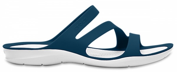 Crocs Swiftwater Sandal W Damen Sandale (Navy/White)