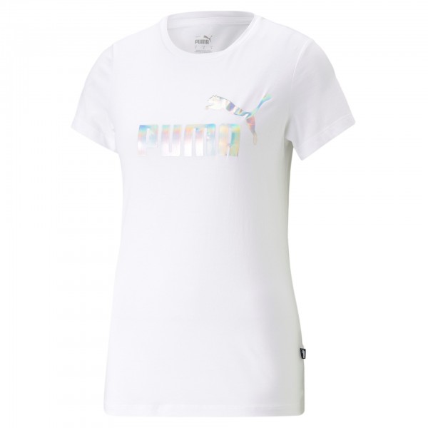 Puma ESS+ Nova Shine Damen T-Shirt 674448 (Weiß 02)