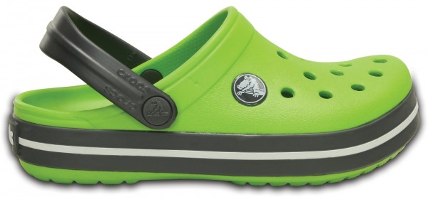 Crocs Crocband Kinder (Volt Green/Graphite)
