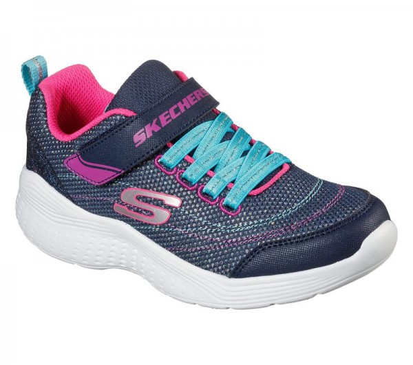 Skechers Snap - Sprints Eternal Shine Kinder Sneaker 302455L (Blau-NVMT)