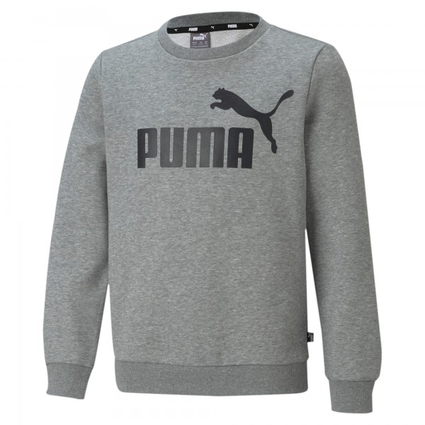 Puma ESS Big Logo Crew TR B Kinder Pullover 586964 (Grau 03)
