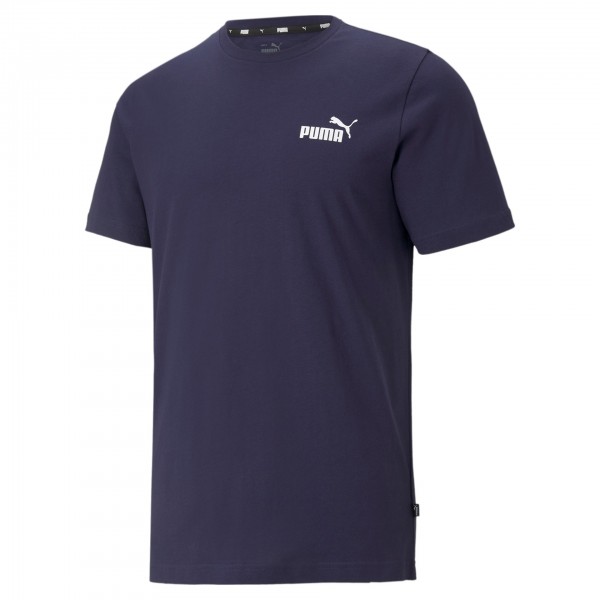 Puma ESS Small Logo Tee Herren T-Shirt 586668 (Blau 06)