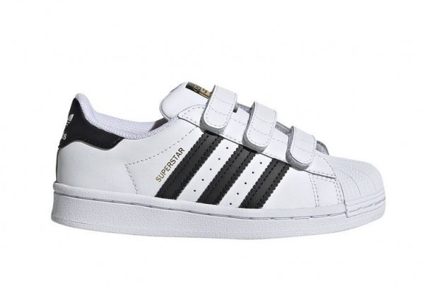 Adidas Superstar CF C Kinder Sneaker EF4838 (Weiß)