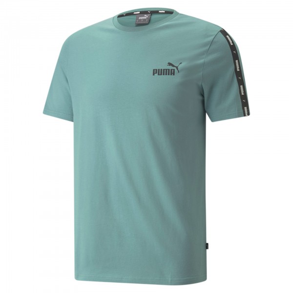 Puma ESS+ Tape Tee Herren T-Shirt 847382 (Blau 50)
