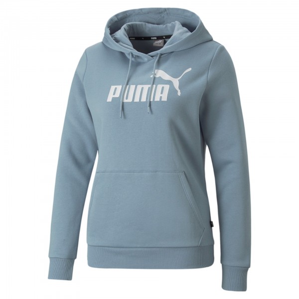Puma ESS Logo FL Damen Hoodie 586789 (Blau 79)