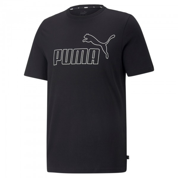 Puma ESS Elevated Tee Herren T-Shirt 849883 (Schwarz 01)