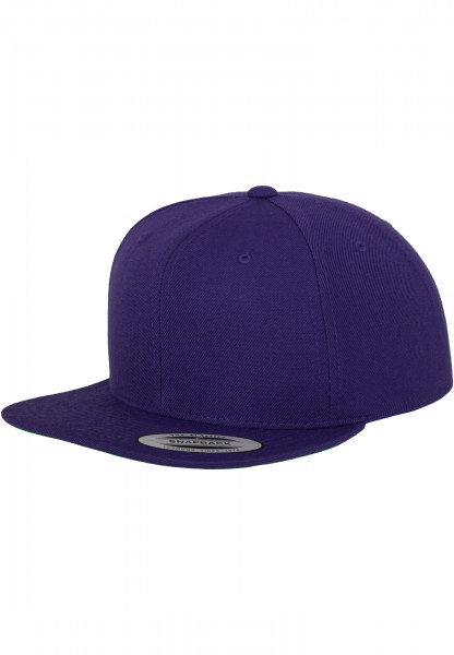 Flexfit Yupoong Classic Snapback Cap 6089M (Purple-00195)