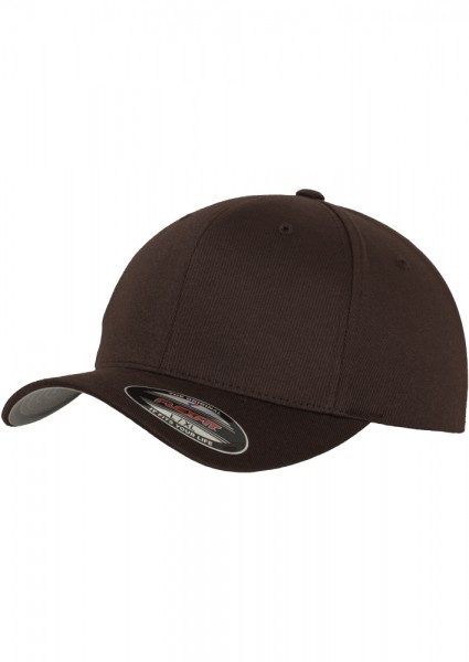 Flexfit Wooly Combed Baseball Cap (Brown-00075)