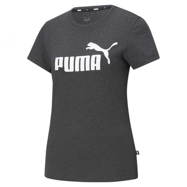 Puma ESS Logo Tee Damen T-Shirt 586774 (Grau 07)