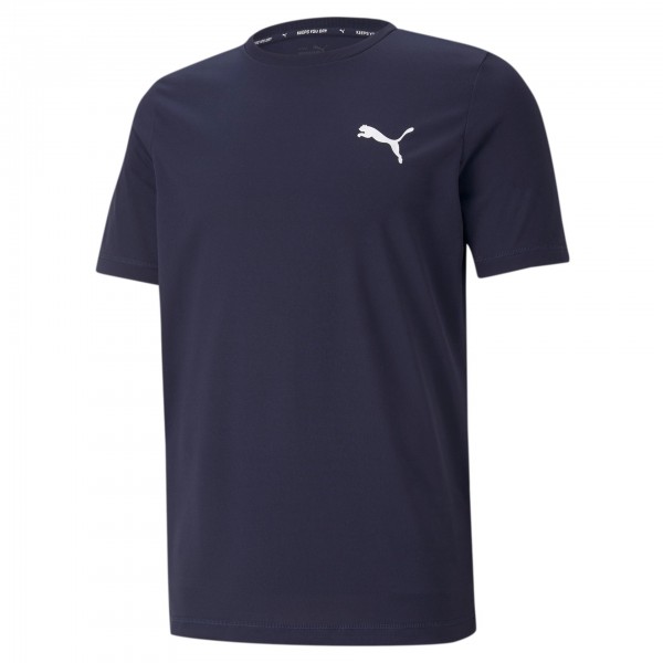 Puma Active Small Logo Tee Herren T-Shirt 586725 (Blau 06)