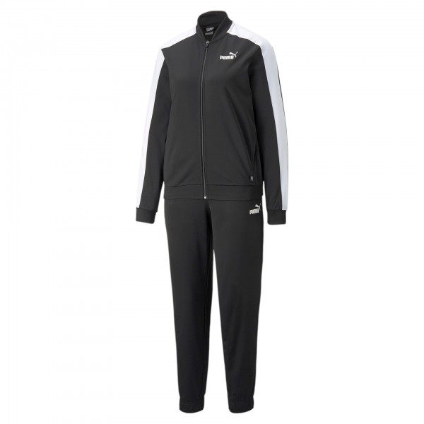 Puma Baseball Tricot Suit cl Damen Trainingsanzug 847131 (Schwarz 01)