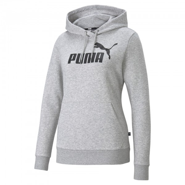 Puma ESS Logo FL Damen Hoodie 586788 (Grau 04)