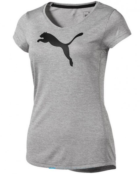 Puma Heather Cat Damen T-Shirt 514121 (Grau 15)
