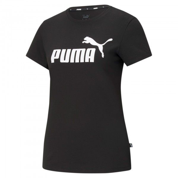 Puma ESS Logo Tee Damen T-Shirt 586774 (Schwarz 01)