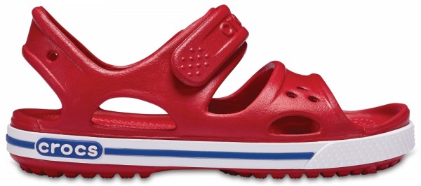 Crocs Crocband II Sandal PS Kinder Sandale (Pepper/Blue Jean)