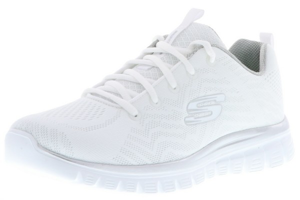 Skechers Graceful-Get Connected Damen Sneaker 12615 (Weiß-WSL)