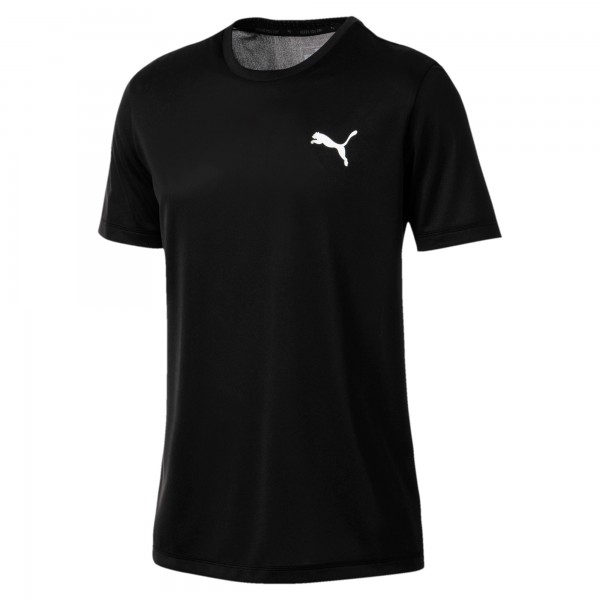 Puma Active Tee Herren T-Shirt (Schwarz 01)