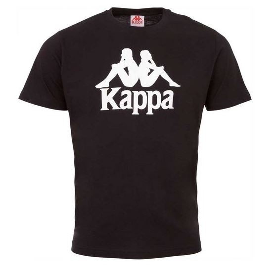 Kappa Caspar Herren T-Shirt 303910 (Schwarz 19-4006)