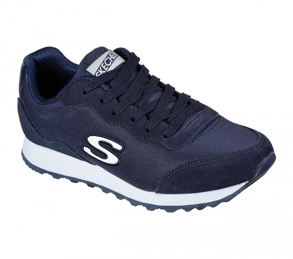 Skechers OG 85 - Vibe'In Damen Sneaker 155354 (Blau-NVY)
