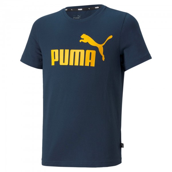 Puma ESS LOGO TEE B Kinder T-Shirt 586960 (Blau 97)