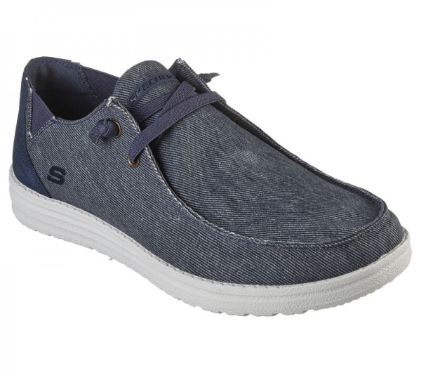 Skechers Melson - Raymon Herren Sneaker 66387 (Blau-BLU)