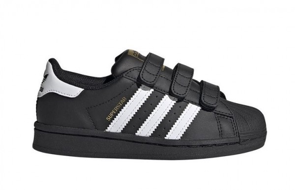 Adidas Superstar CF C Kinder Sneaker EF4840 (Schwarz)