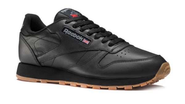 reebok classic leather sneaker herren schwarz