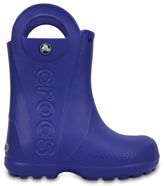Crocs Kids Handle It Rain Boot (Cerulean Blue)