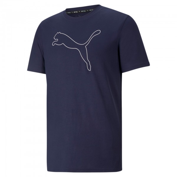 Puma PERFORMANCE Cat Tee Herren T-Shirt 520315 (Blau 06)