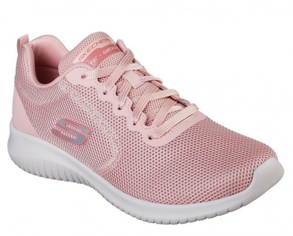 Skechers Ultra Flex - Free Spirits Damen Sneaker 12846 (Pink-PNK)
