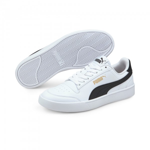 Puma Shuffle Jr Kinder Sneaker 375688 (Weiß 02)