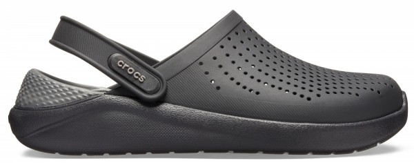 Crocs LiteRide Clog (Black/Slate Grey)